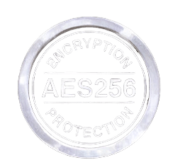 256-bit AES encryption